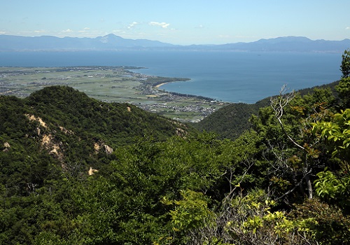 オウム岩から霊仙山.JPG