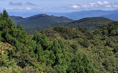 20210911岩籠山とそれへの稜線.jpg